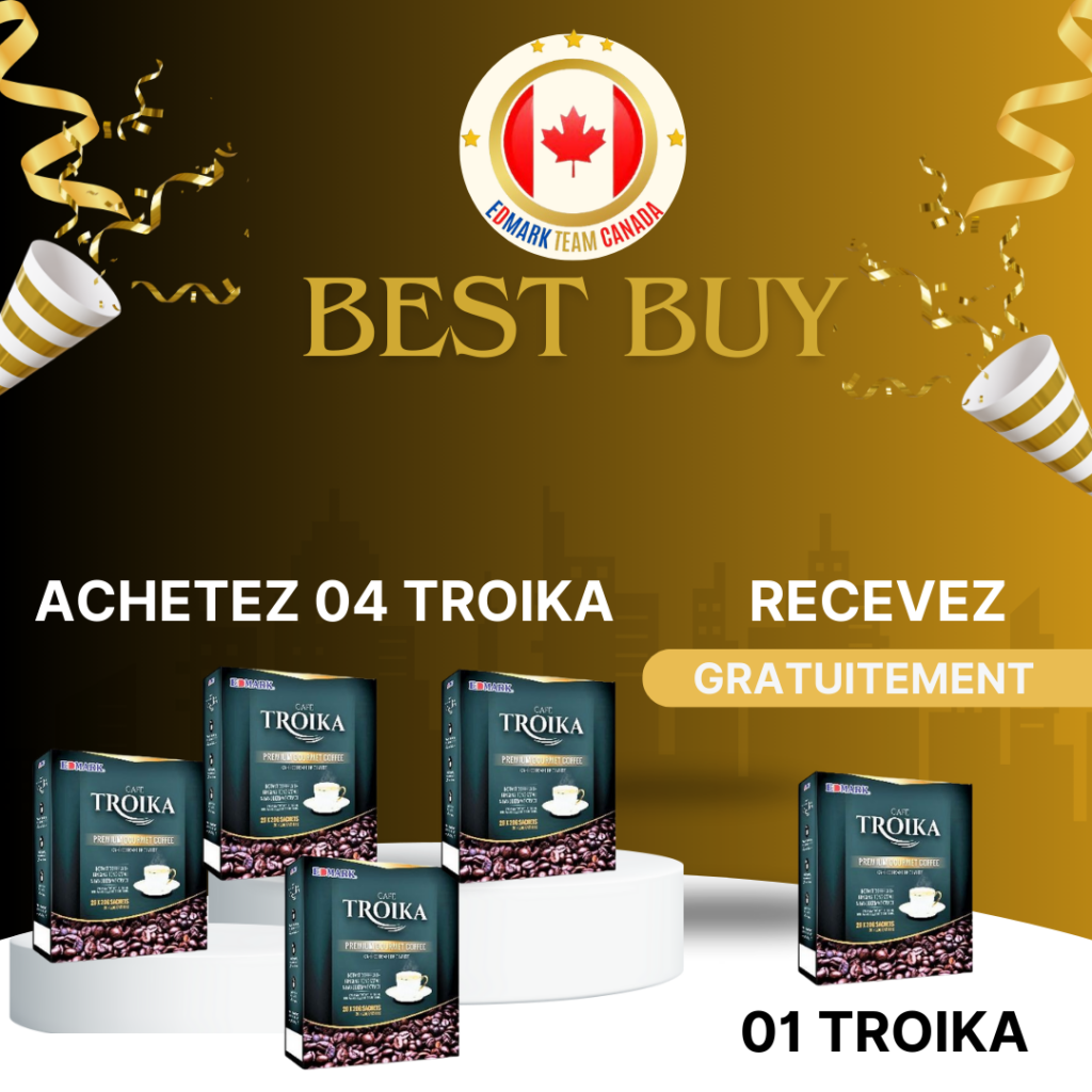 BEST BUY/ 4 Troïka + 1 gratuit | EDMARK