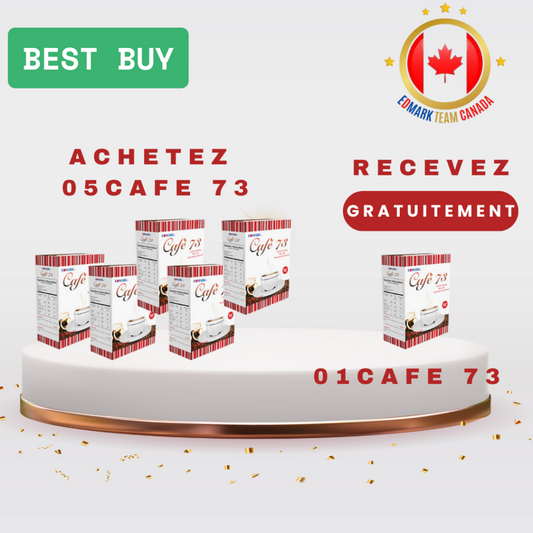 BEST BUY/ 5 Café 73 + 1 gratuit | EDMARK