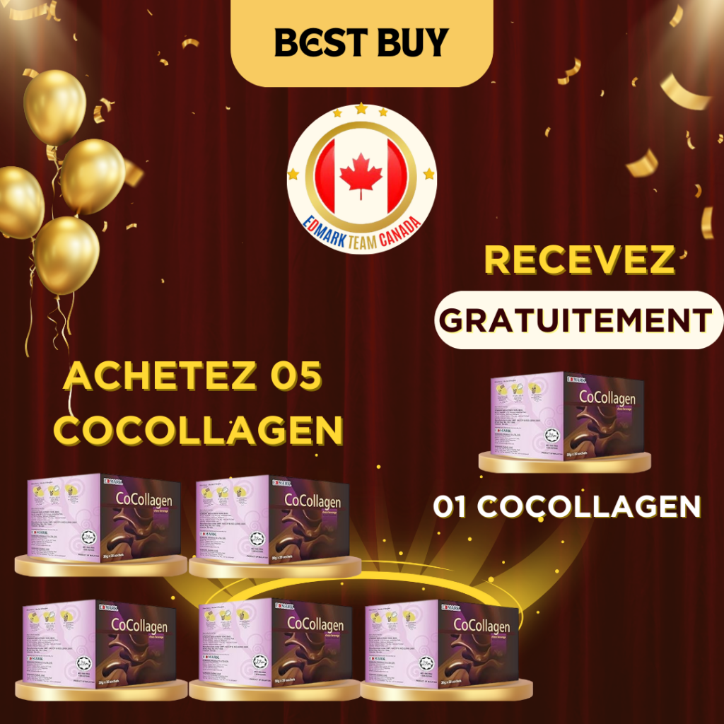 BEST BUY/ 5 CoCollagen + 1 gratuit | EDMARK